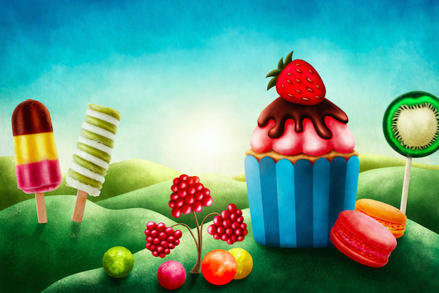 Garden of Sugary Treats